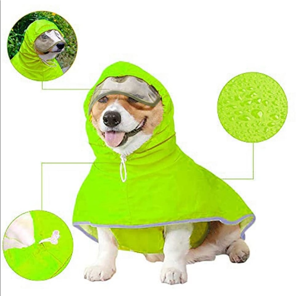 New Dog Raincoat, Lightweight - Picture 6 of 10
